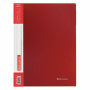 Папка на 2 кольцах BRAUBERG "Стандарт", 25 мм, красная, до 170 листов, 0,8 мм, 221614 - Папки на кольцах