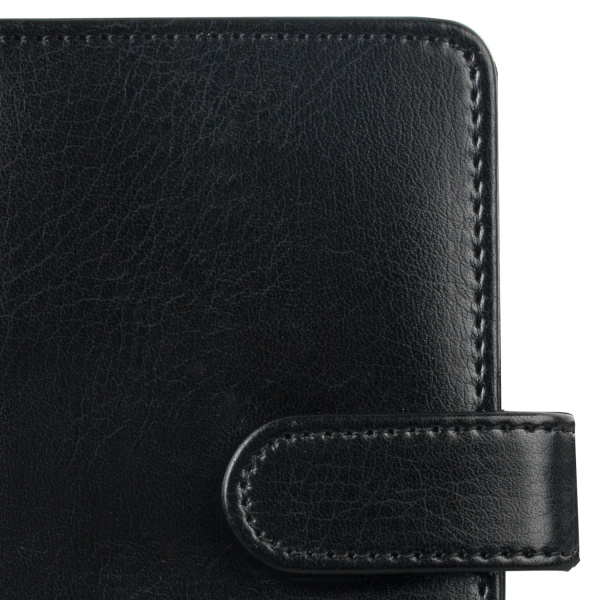 Визитница/кредитница однорядная GALANT "Ritter", на 24 карты, под гладкую кожу, застежка, черная, 235400 - Визитницы и кредитницы однорядные карманные