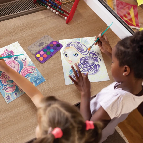 Серия Nebulia: Набор для рисования "Волшебная акварель" - Наборы для рисования