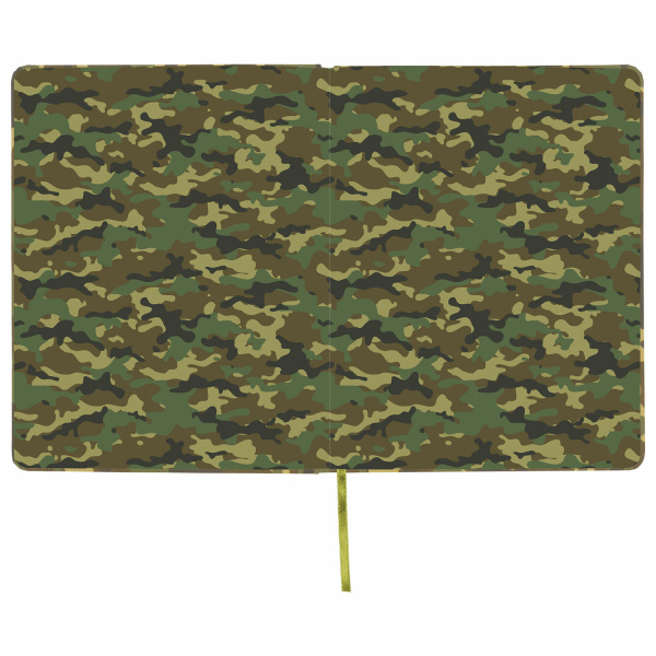 Дневник 1-11 класс 48 л., кожзам (твердая с поролоном), печать, аппликация, BRAUBERG, "КАМУФЛЯЖ", 105992 - Дневники универсальные