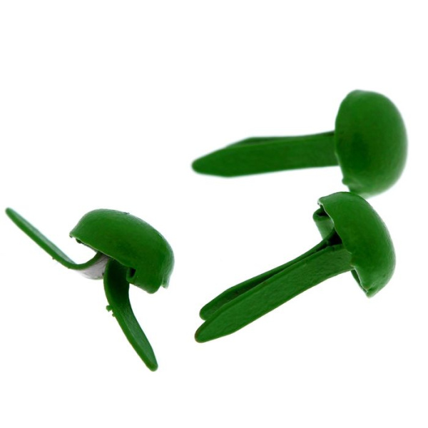 Набор брадсов "Весенняя зелень", в упаковке 20 шт - Брадсы, анкеры