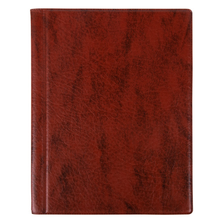 Альбом нумизмата для 90 монет (диаметр до 32 мм), 145х185 мм, коричневый, ОСТРОВ СОКРОВИЩ, 237959 - Альбомы для монет и купюр