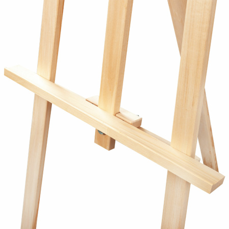 Мольберт напольный из липы "Лира", 67х162х48 см, высота холста до 100 см, BRAUBERG ART DEBUT, 192337 - Мольберты