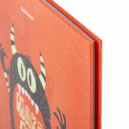 Дневник 1-11 класс 40 л., твердый, BRAUBERG, глянцевая ламинация, "Монстрик", 106383 - Дневники универсальные