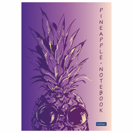 Блокнот А5 145х210 мм, 50 л., склейка, обложка картон, в точечку, HATBER "Premium", "I love LAMA", 50Б5лA9к - Блокноты