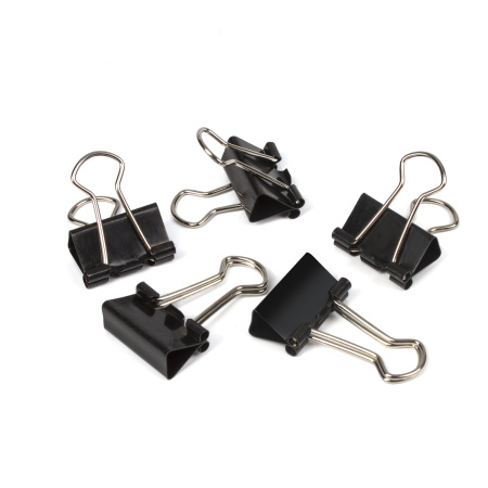 Набор STAFF "Profit", зажимы 19 и 25 мм по 6 шт., скрепки 28 мм/60 шт., 50 мм/30 шт., кнопки-гвоздики 50 шт., блистер, 226255 - Наборы канцелярских мелочей