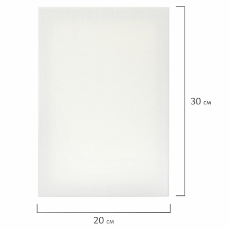 Холсты на подрамнике BRAUBERG ART CLASSIC, НАБОР 3шт, 380 г/м, 100%хлопок, среднее зерно, 191655 - Холсты