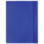 Скоросшиватель пластиковый BRAUBERG, А4, 130/180 мкм, синий, 220385 - Папки-скоросшиватели мягкие