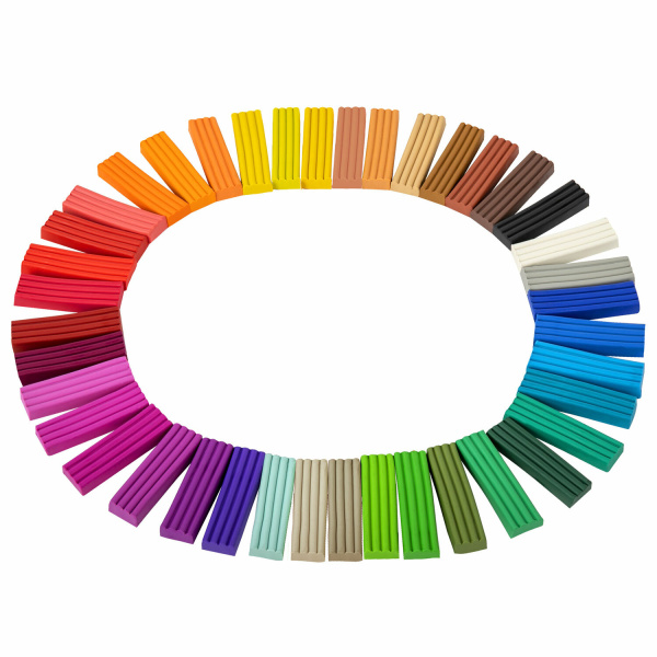 Пластилин классический BRAUBERG "АКАДЕМИЯ КЛАССИЧЕСКАЯ", 40 цветов, 800 г, СТЕК, ВЫСШЕЕ КАЧЕСТВО, 106512 - Пластилин