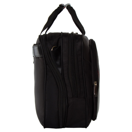 Сумка-портфель BRAUBERG с отделением для ноутбука 15-16", "Business", 2 отделения, черная, 41х32х15 см, 240389 - Сумки деловые с отделением для ноутбука и планшета