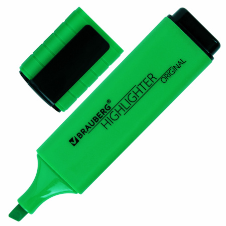 Набор текстовыделителей 6 ЦВЕТОВ, BRAUBERG "ORIGINAL NEON", линия письма 1-5 мм, 152216 - Текстовыделители