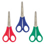 Ножницы ПИФАГОР, 135 мм, с линейкой, ассорти, в дисплее, 230936 - Ножницы детские
