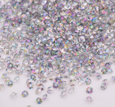 Мини-кристаллы 1,2 мм, цвет серо-фиолетовый (1400 шт)