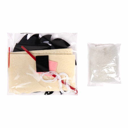 Набор для шитья игрушки из фетра "Ёжик", ЮНЛАНДИЯ, 664488 - Наборы для рукоделия