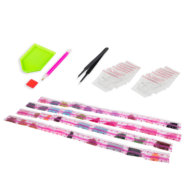 Картина стразами (алмазная мозаика) 40х50 см, ОСТРОВ СОКРОВИЩ "Кот на дереве", без подрамника, 662577 - Алмазная вышивка