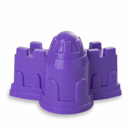 Набор для песочницы КРЕПОСТЬ, ведро-замок, совок, грабли, 3 формочки, пластик, АЛЕКС ТОЙЗ, 15562 - Наборы для песочницы