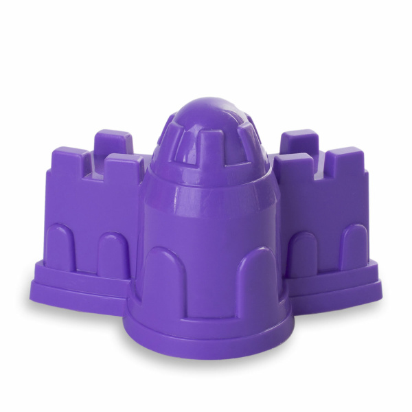 Набор для песочницы КРЕПОСТЬ, ведро-замок, совок, грабли, 3 формочки, пластик, АЛЕКС ТОЙЗ, 15562 - Наборы для песочницы