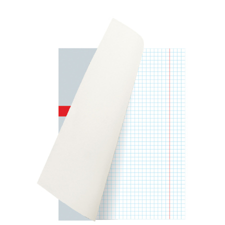 Тетрадь А5, 48 л., BRAUBERG скоба, клетка, обложка картон, "CONTRACT", 400519 - Тетради 40-48 листов