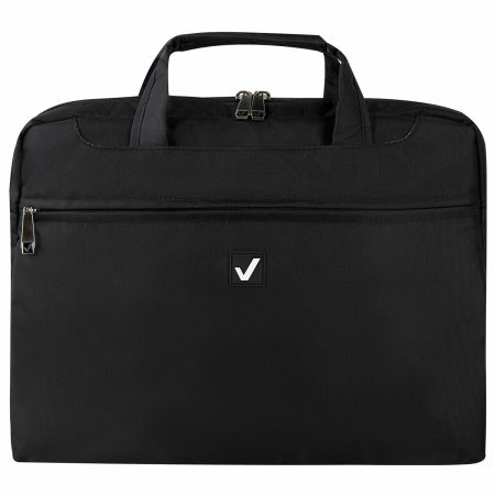 Сумка-портфель BRAUBERG с отделением для ноутбука 13-14", "Chance", 3 кармана, черная, 36х28х5 см, 240455 - Сумки деловые с отделением для ноутбука и планшета
