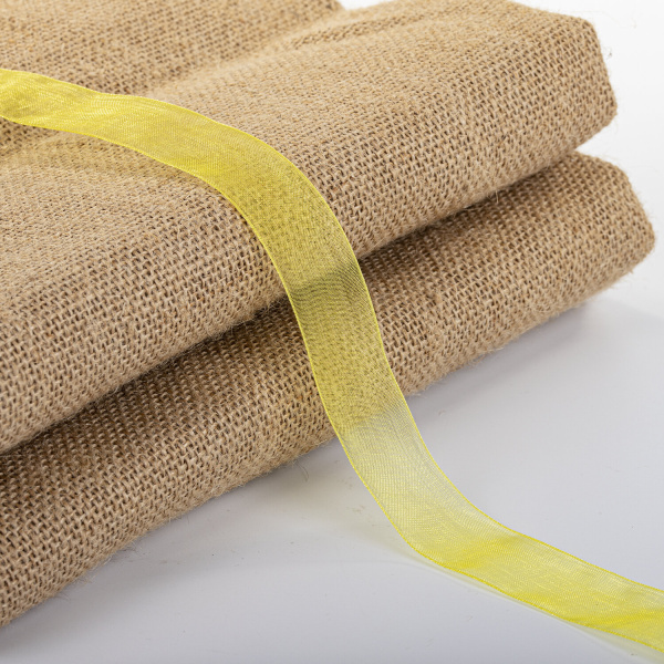 Лента органза ширина 25 мм, длина 30 м, желтая, BRAUBERG, 591537 - Ленты для декора, рукоделия и упаковки подарков