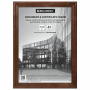Рамка 21х30 см, дерево, багет 20 мм, BRAUBERG "Business", махагон, акриловый экран, 391293 - Рамки для дипломов, сертификатов, грамот, фотографий