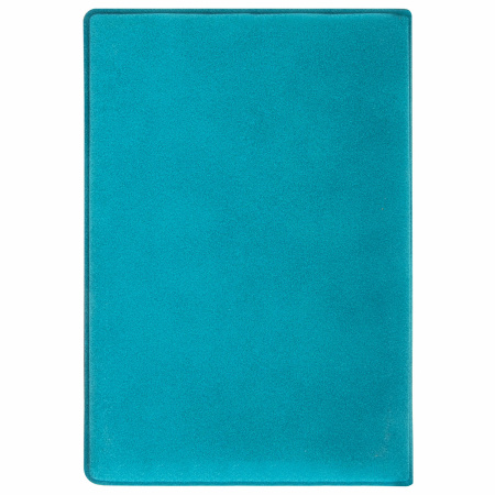 Обложка для паспорта STAFF, бархатный полиуретан, "Бабочки", мятно-бирюзовая, 237617 - Обложки для паспорта