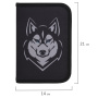 Пенал BRAUBERG, 1 отделение, полиэстер, 21х14 см, "Husky", 271532 - Пеналы каркасные