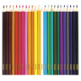 Карандаши цветные ПИФАГОР, 24 цвета, классические, заточенные, картонная упаковка, 180298 - Карандаши цветные