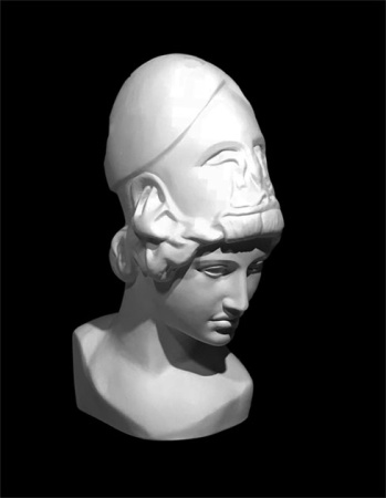 Голова Афины Мирона 19*33*45,5 (10-133)