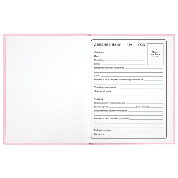 Дневник 1-4 класс 48 л., твердый, ЮНЛАНДИЯ, глянцевая ламинация, с подсказом, "Donut worry", 106592 - Дневники для младших классов