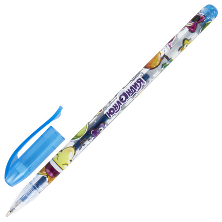 Ручки гелевые ЮНЛАНДИЯ, НАБОР 12 ЦВЕТОВ, БЛЕСТКИ, корпус с печатью, узел 0,7 мм, линия письма 0,5 мм, 142805 - Наборы гелевых ручек