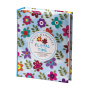 Фотоальбом BRAUBERG на 200 фото 10х15 см, твердая обложка, "Цветочки", разноцветный, 391119 - Фотоальбомы