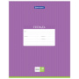 Тетрадь 18 л. BRAUBERG, клетка, обложка картон, ПОЛОСКИ ОДНОТОННЫЕ, 401856 - Тетради 12-24 листов