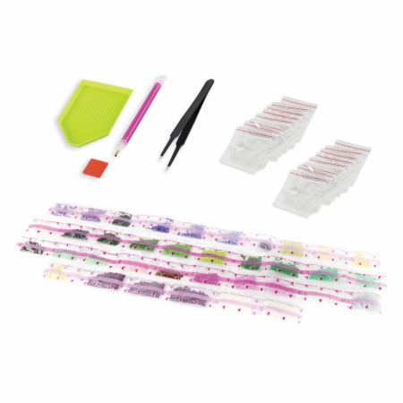 Картина стразами (алмазная мозаика) 30х40 см, ОСТРОВ СОКРОВИЩ "Сирень", без подрамника, 662571 - Алмазная вышивка