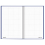 Блокнот А5 (134х206 мм), 80 л., твёрдый, клетка, выборочный лак, STAFF, "Часы", 114423 - Блокноты в книжном переплете