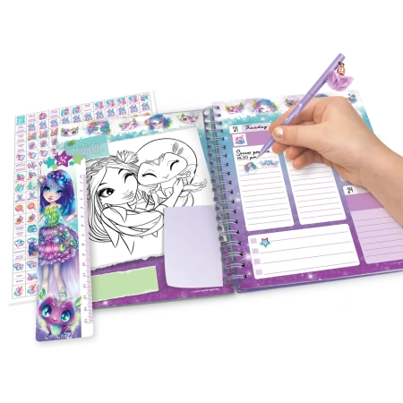 Серия: Nenuphia. Блокнот-ежедневник для девочек - Блокноты и записные книжки