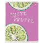 Тетрадь А5 96 л. АЛЬТ скоба, клетка, гибридный лак, "Fresh & Fruity" (5 видов), 7-96-1159 - Тетради более 60 листов