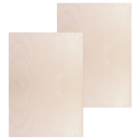 Заготовки деревянные для выжигания, выпиливания, росписи, А4, набор 2 штуки, ОСТРОВ СОКРОВИЩ, 150649 - Наборы для выжигания