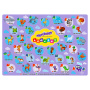 Клеёнка настольная для занятий творчеством ЮНЛАНДИЯ, АЛФАВИТ, 50х70 см, ПВХ, 662457 - Аксессуары для рисования