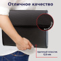 Папка для конференций BRAUBERG, А4, 6 отделений, черная, Россия, 226015 - Папки пластиковые с отделениями
