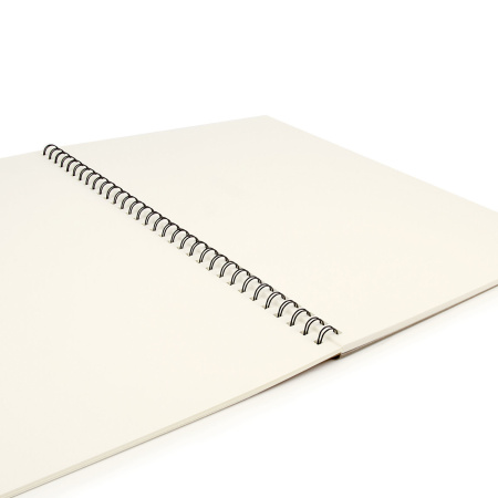 Скетчбук, слоновая кость 150 г/м2, 297х420 мм, 30 л., гребень, BRAUBERG ART CLASSIC, 128946 - Альбомы, скетчбуки и бумага для графики и эскизов