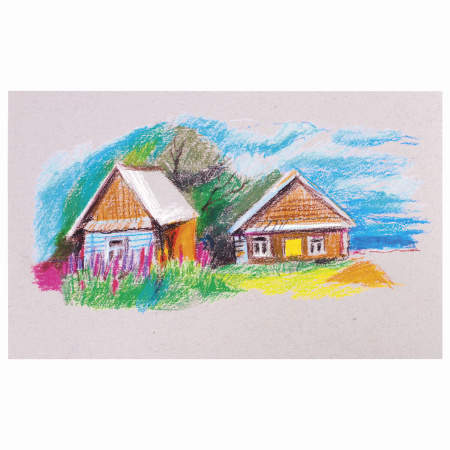 Пастель масляная художественная BRAUBERG ART CLASSIC, 36 цветов, круглое сечение, 181449 - Пастель художественная в наборах