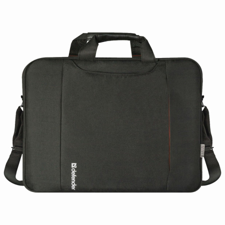 Сумка для ноутбука DEFENDER GEEK 15,6", полиэстер, черная с карманом, 26084 - Сумки деловые с отделением для ноутбука и планшета
