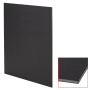 Пенокартон матовый, 30х40 см, толщина 5 мм, черный, КОМПЛЕКТ 5 листов, BRAUBERG, 112469 - Пенокартон