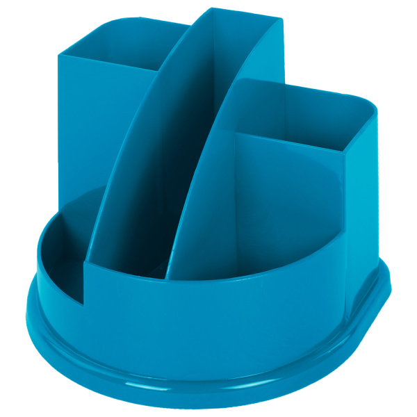 Подставка-органайзер BRAUBERG STYLE COLOR, 5 отделений, 132х122х108 мм, ассорти, 238095, ОР55 - Подставки канцелярские без наполнения