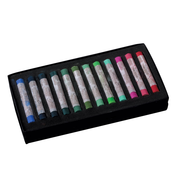 Пастель сухая художественная "Сонет" 36 цветов круглое сечение - Пастель художественная в наборах