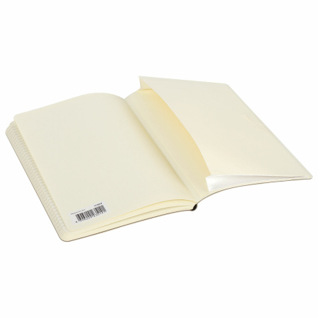 Блокнот А5 (148x218 мм), BRAUBERG "Metropolis Ultra", под кожу, 80 л., резинка, клетка, синий, 111017 - Бизнес-блокноты и бизнес-тетради