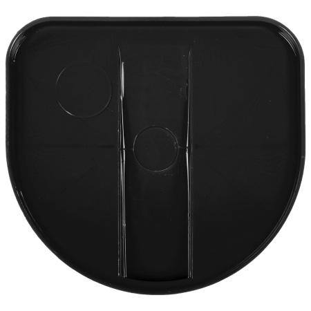 Подставка-органайзер BRAUBERG STYLE, 5 отделений, 132х122х108 мм, черная, 238096, ОР52 - Подставки канцелярские без наполнения