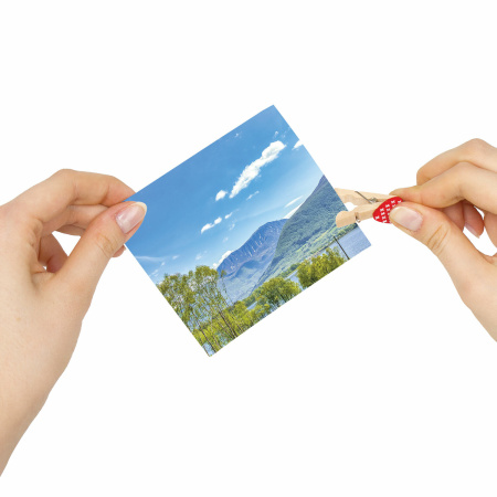 Прищепки декоративные "Сердечки", 10 штук, 3,5 см, ассорти, со шпагатом, ОСТРОВ СОКРОВИЩ, 662674 - Прищепки для творчества