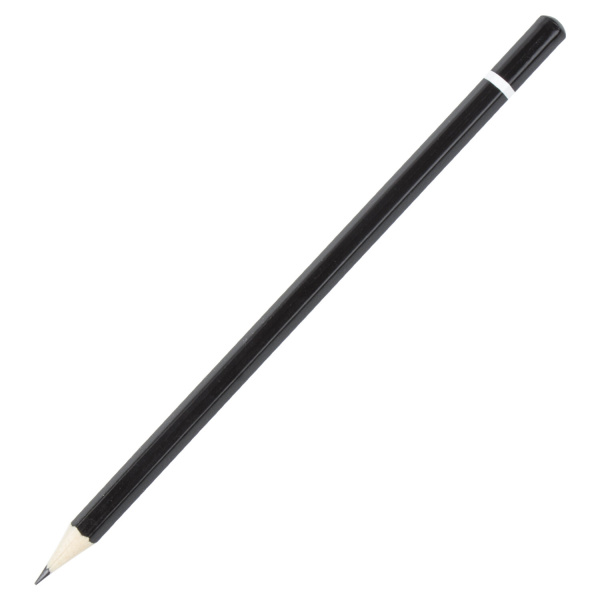 Карандаши чернографитные разной твердости НАБОР 6 штук, 2H-2B, BRAUBERG "Line", 180650 - Карандаши чернографитные